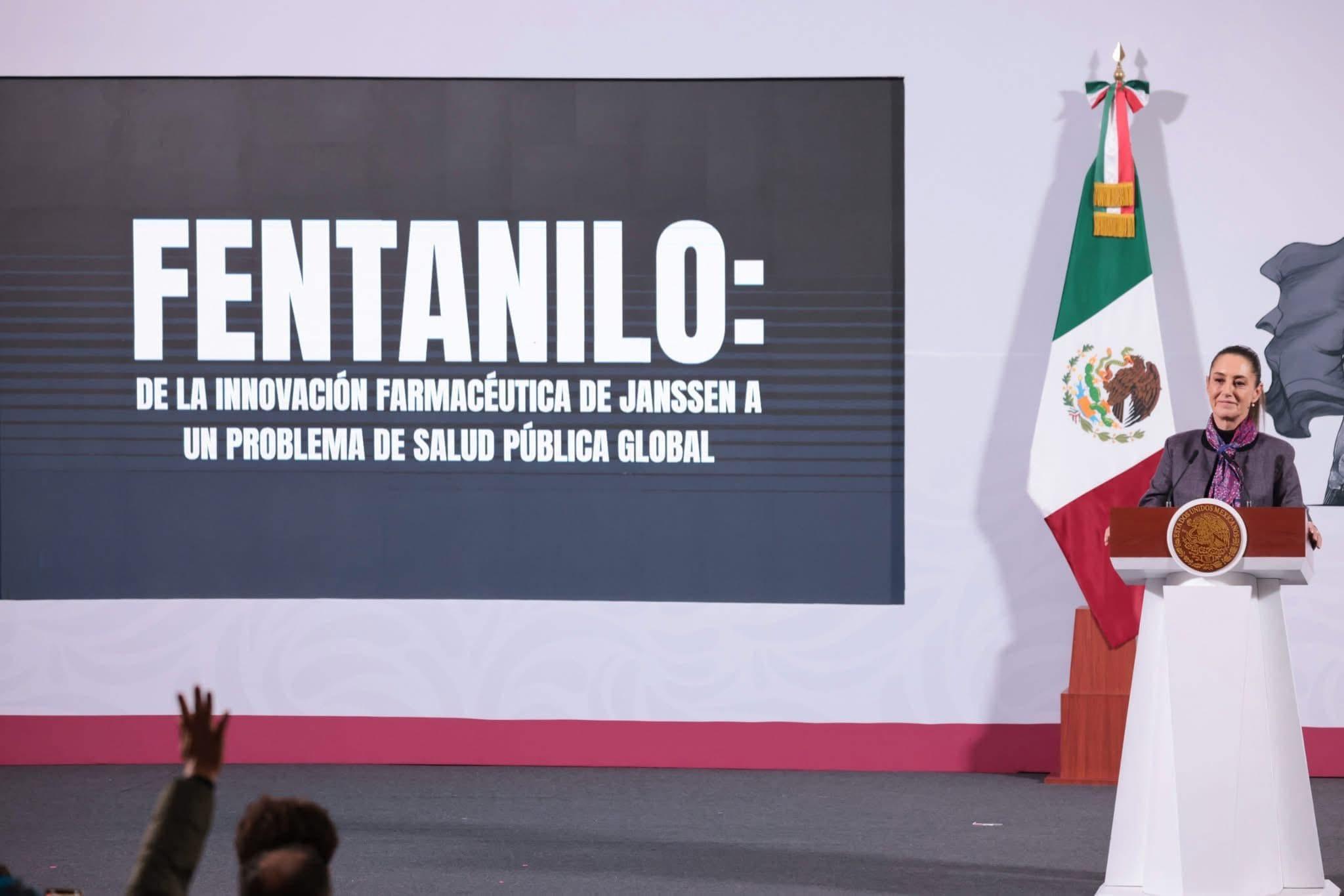 Claudia Sheinbaum anuncia acciones para combatir la crisis del fentanilo en México