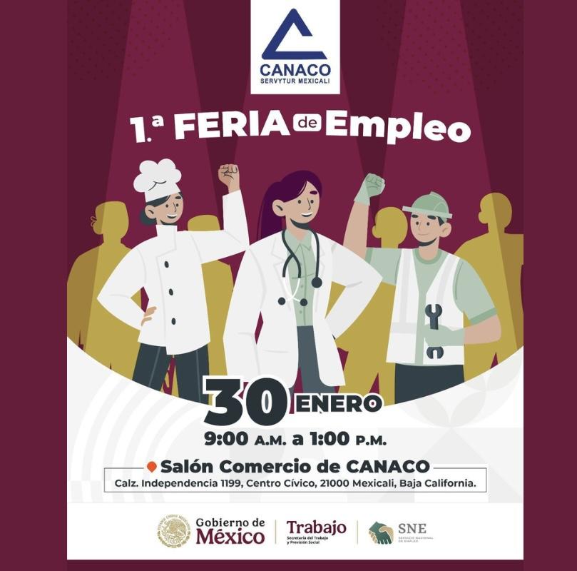 Primera Feria de Empleo del Año en Mexicali: Oportunidades Laborales Locales