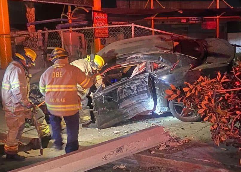 Joven ebrio causa una serie de accidentes en la avenida Reforma